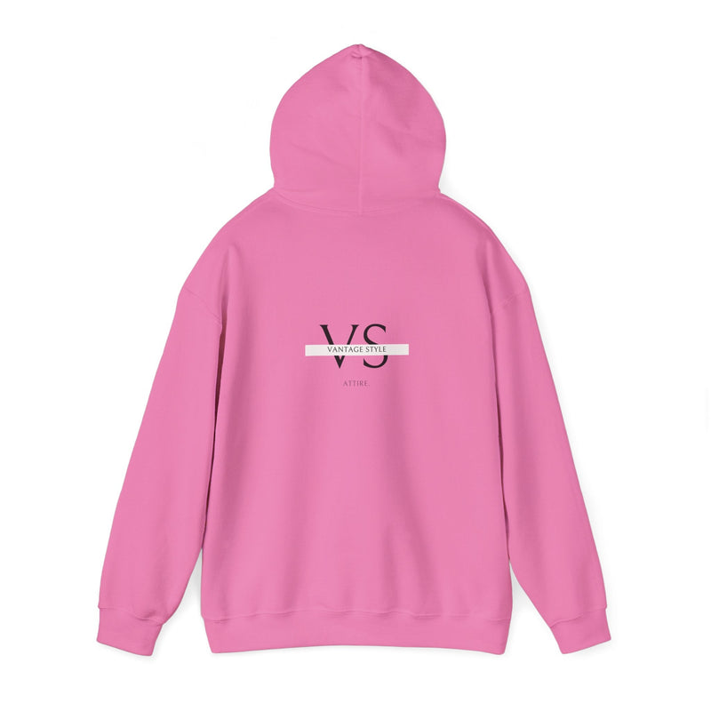 Urban Vibes Men's Graphic Hoodie - Pink Stylish Comfort for Streetwear Enthusiasts