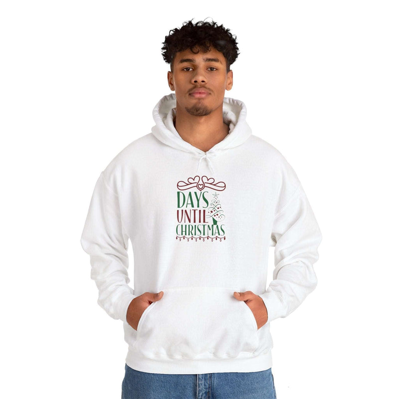 Limited edition men's Christmas hooded sweatshirt with festive design, perfect for holiday warmth and style.