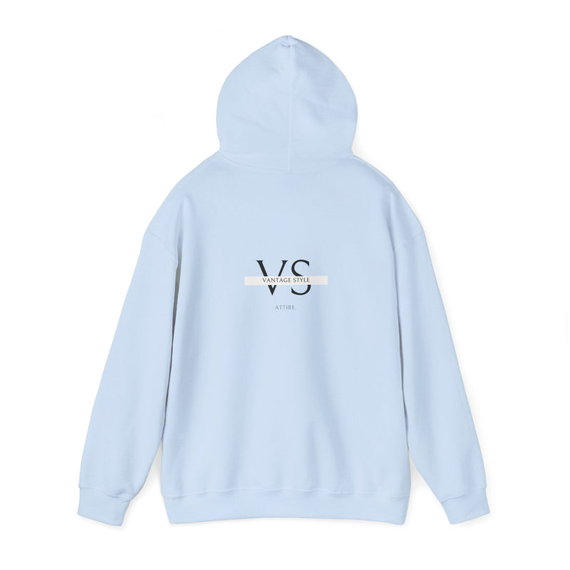 Limited edition men's Christmas hooded sweatshirt in light blue, featuring stylish design and comfort for holiday season.