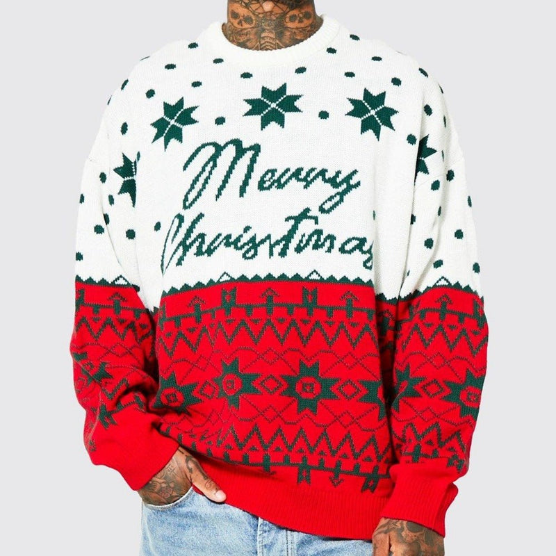 Holiday Collection: Luxury Men’s Christmas Sweater for Festive Style