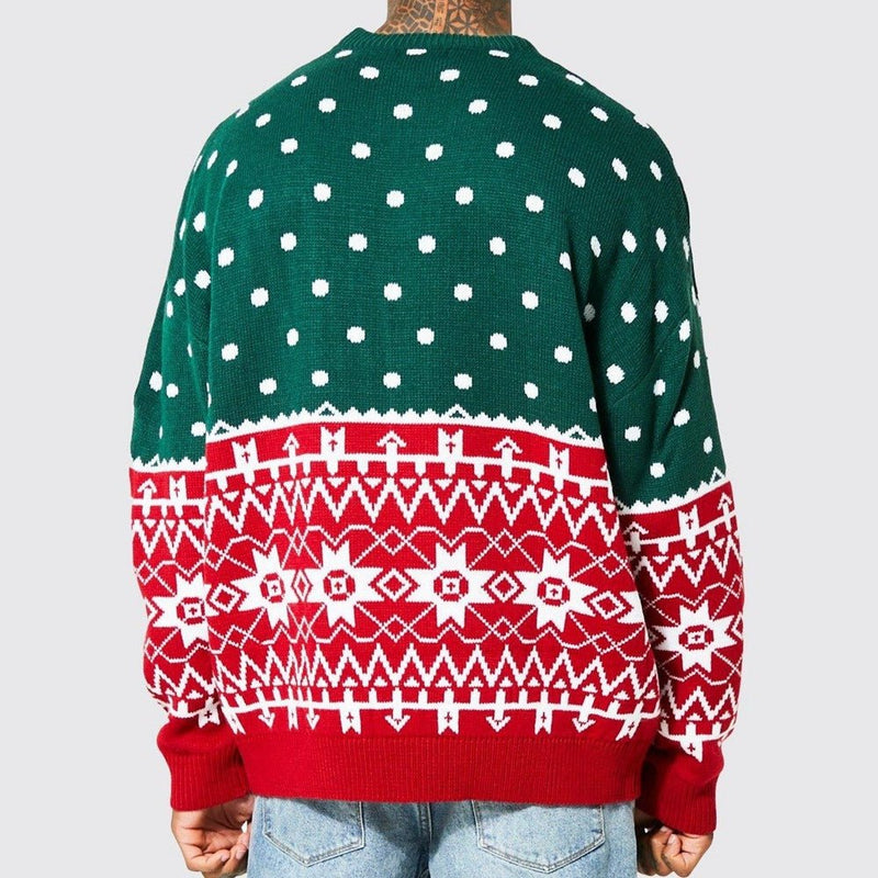 Holiday Collection: Luxury Men’s Christmas Sweater for Festive Style