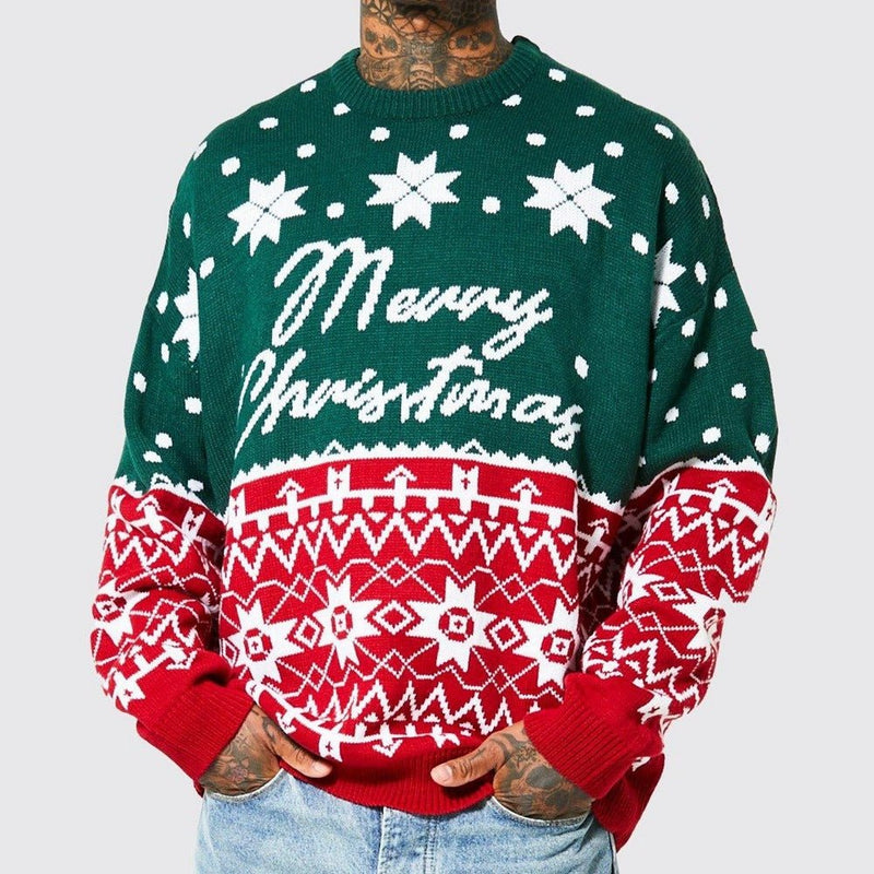 Holiday Collection: Luxury Men’s Christmas Sweater for Festive Style