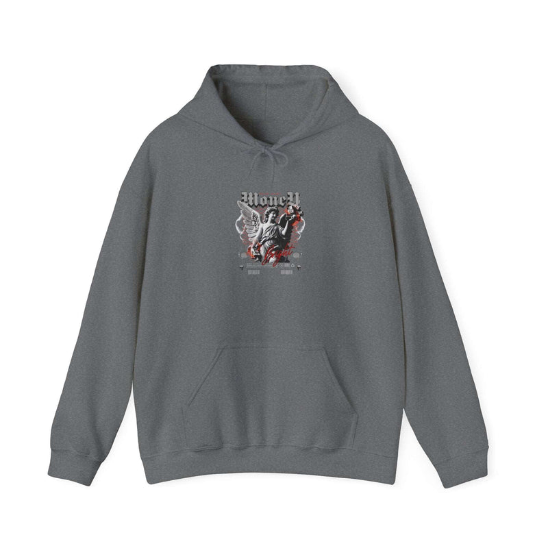 Urban Vibes Men's Graphic Hoodie with bold design and stylish comfort.