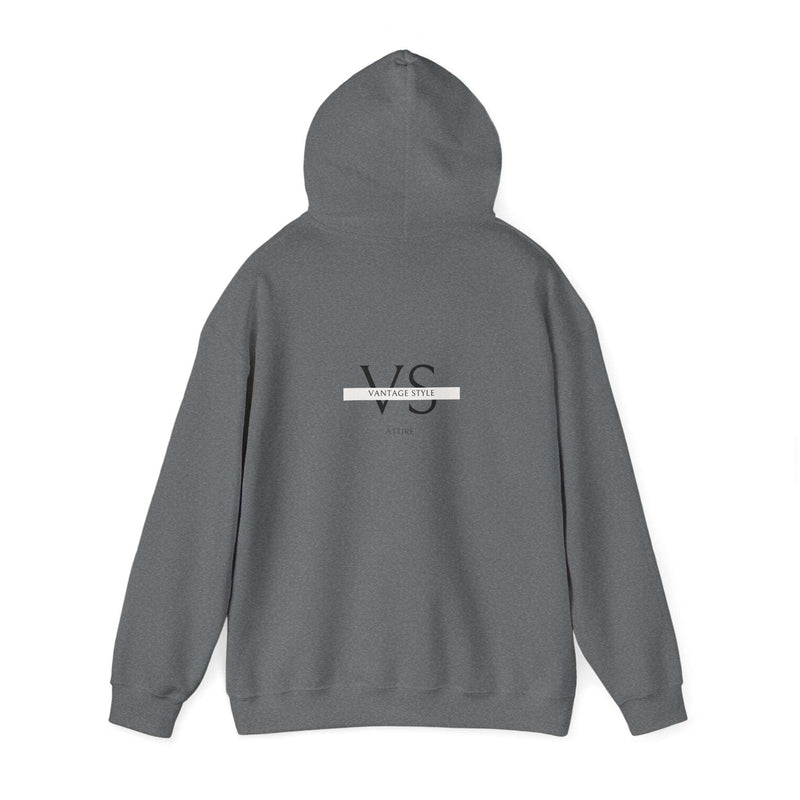 Urban Vibes Men's Graphic Hoodie with stylish comfort, bold graphic design, and medium-heavy fabric for streetwear enthusiasts.