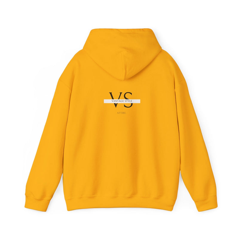 Urban Vibes Men's Graphic Hoodie in yellow, featuring bold graphic design and stylish comfort for streetwear enthusiasts.